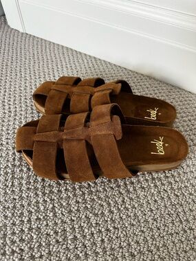 Been tody fisherman slide sandals 9